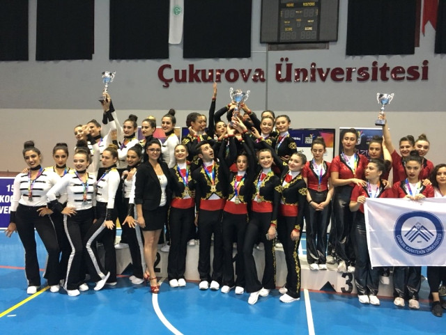 Paü Cimnastik Takımı ‘Step’ Kategorisinde Türkiye Şampiyonu Oldu