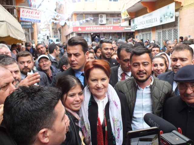 İyi Parti Genel Başkanı Meral Akşener, Mersin’de
