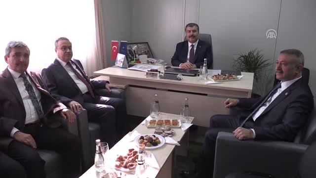 Sağlık Bakanı Fahrettin Koca, Mersin’de
