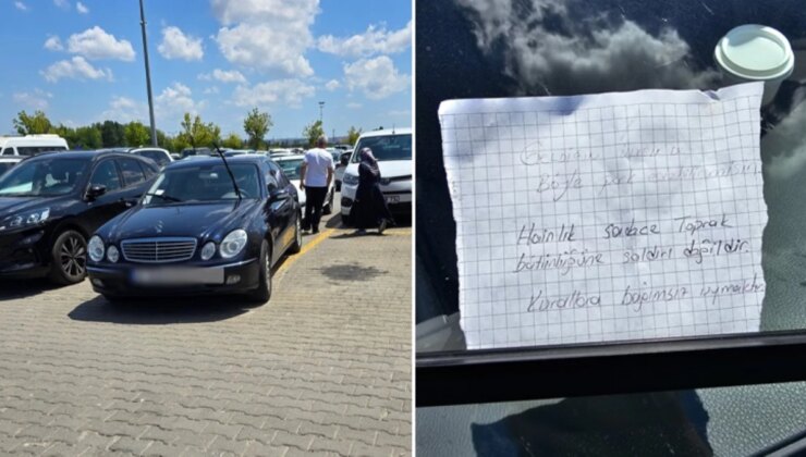 Pendik’te otomobilini yanılgılı park eden gurbetçiye not bıraktılar: Hainlik yalnızca toprak bütünlüğüne akın değildir