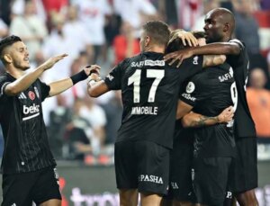 Beşiktaş, Üstün Lig’in birinci haftasında Samsunspor’u 2-0 yendi