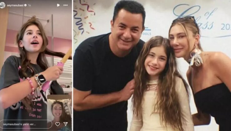 Şeyma Subaşı, ikinci defa babasının düğününe hazırlanan Melisa’yı bu türlü izledi