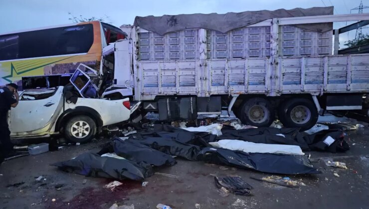 Mersin’deki Zincirleme Trafik Kazasında Otobüs Sürücüsüne 22,5 Yıl Mahpus Cezası İstemli Dava