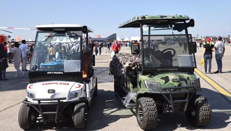 Mersin’den Elektrikli Otonom Ambulanslar TEKNOFEST’te Sergilendi