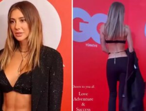 Şeyma Subaşı’nın iç çamaşır ayrıntılı kıyafetini görenler bir daha baktı